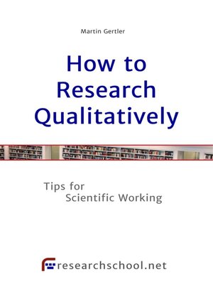 cover image of How to Research Qualitatively